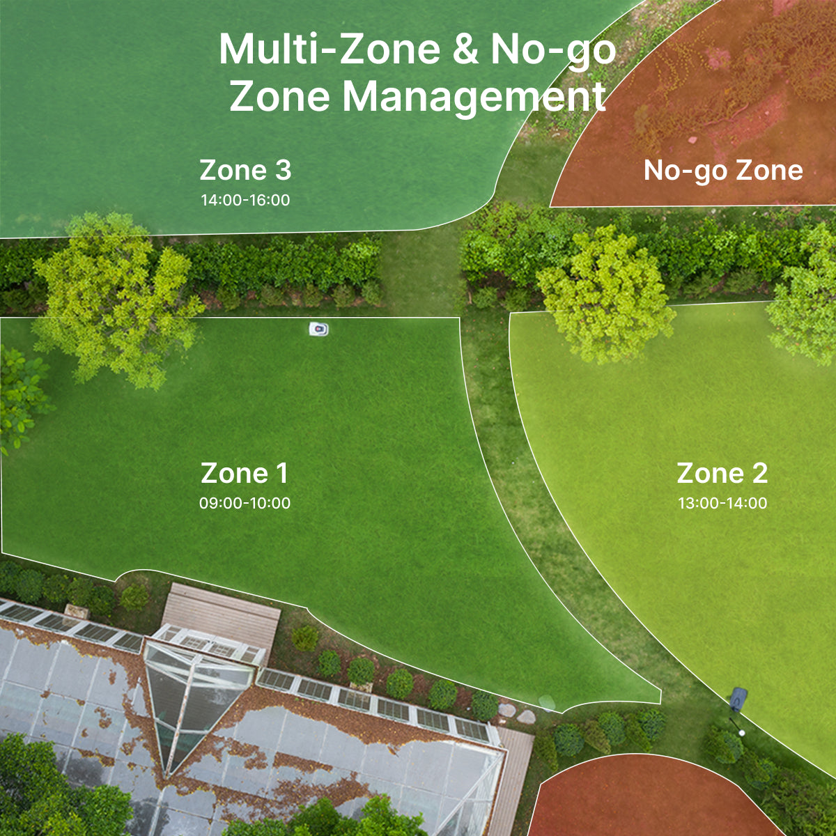ANTHBOT Genie: Smart AI Robot Lawn Mower - No Wire