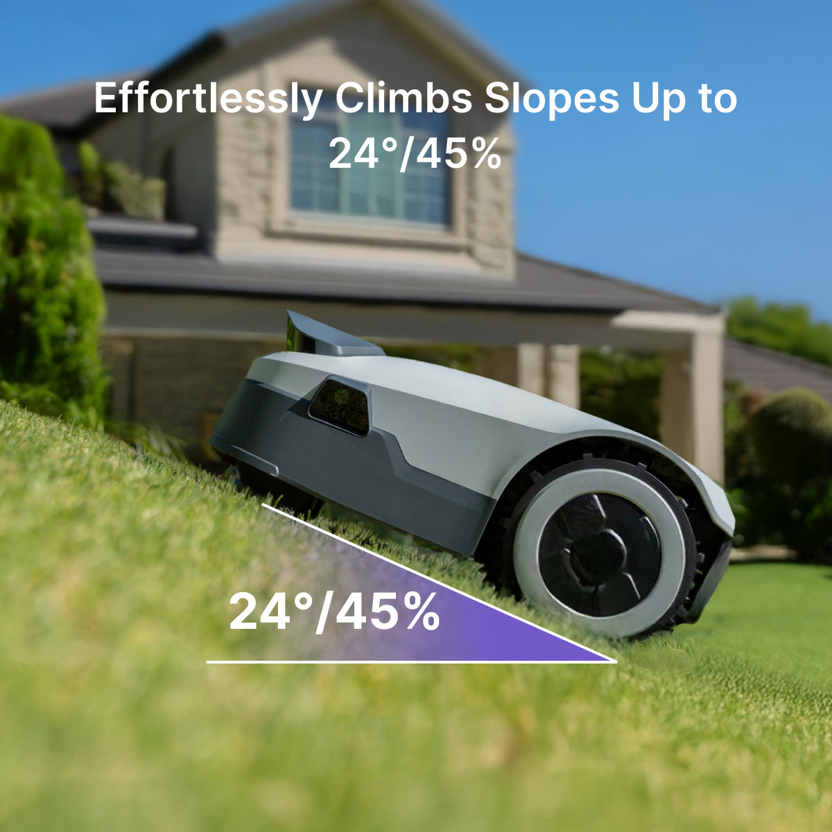 ANTHBOT Genie: Smart AI Robot Lawn Mower - No Wire