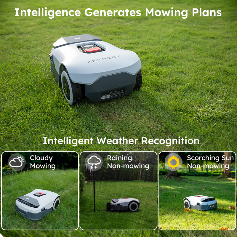 Pre-order | ANTHBOT Genie 1000: AI Robot Lawn Mower No Wire