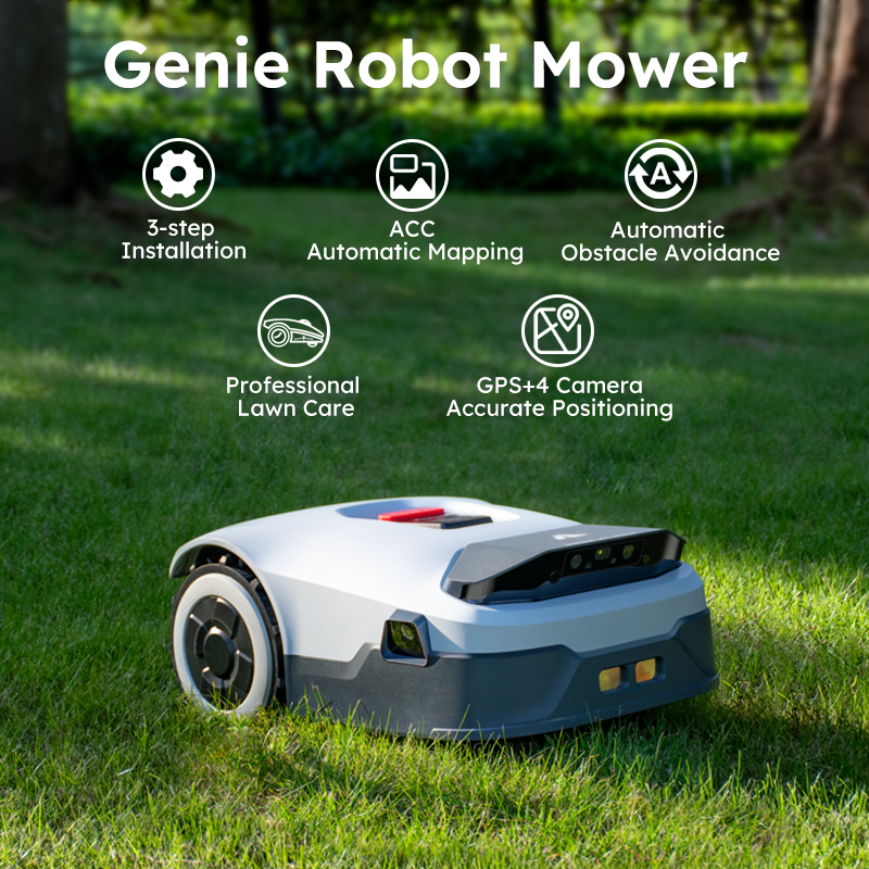 Pre-order | ANTHBOT Genie 600: AI Robot Lawn Mower No Wire